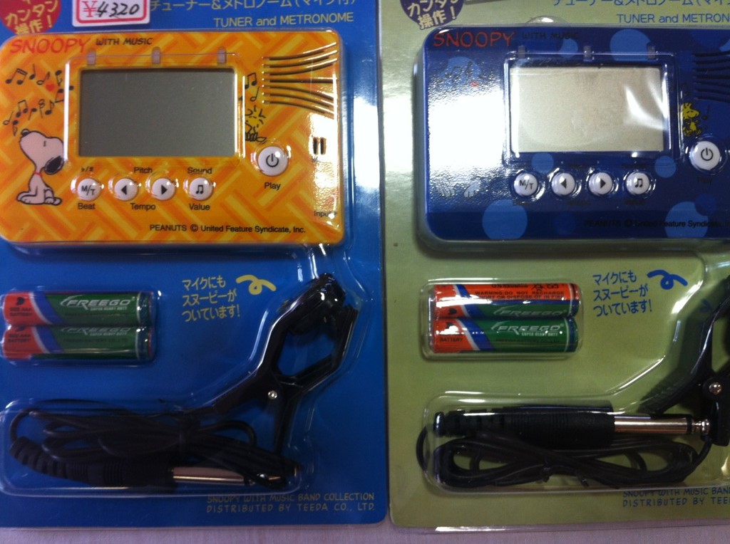 チューナー&メトロノーム(マイク付)